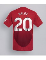 Manchester United Diogo Dalot #20 Hjemmedrakt 2024-25 Korte ermer